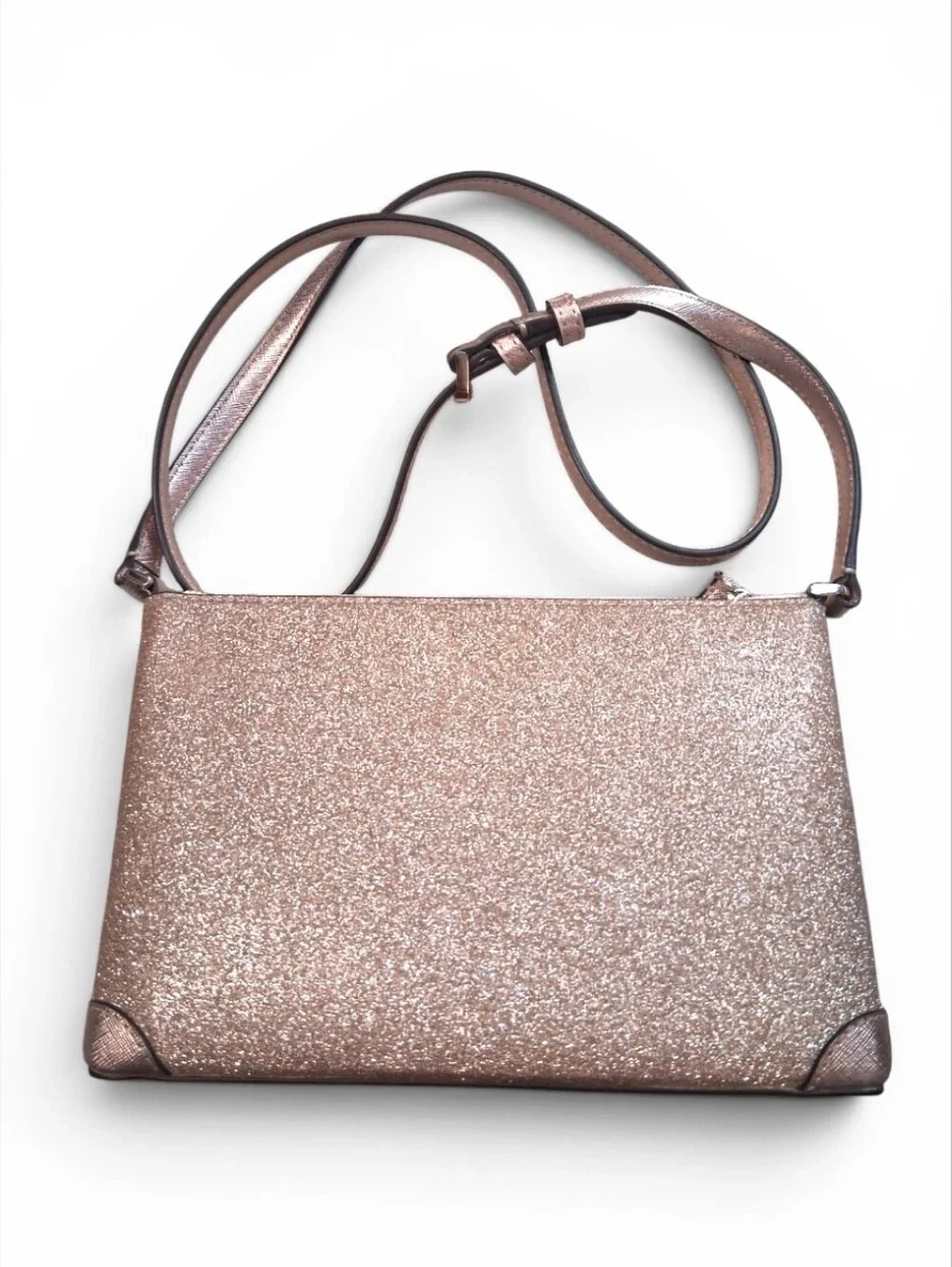 Kate Spade Shimmy Crossbody Rose Gold - Picture 2 of 9